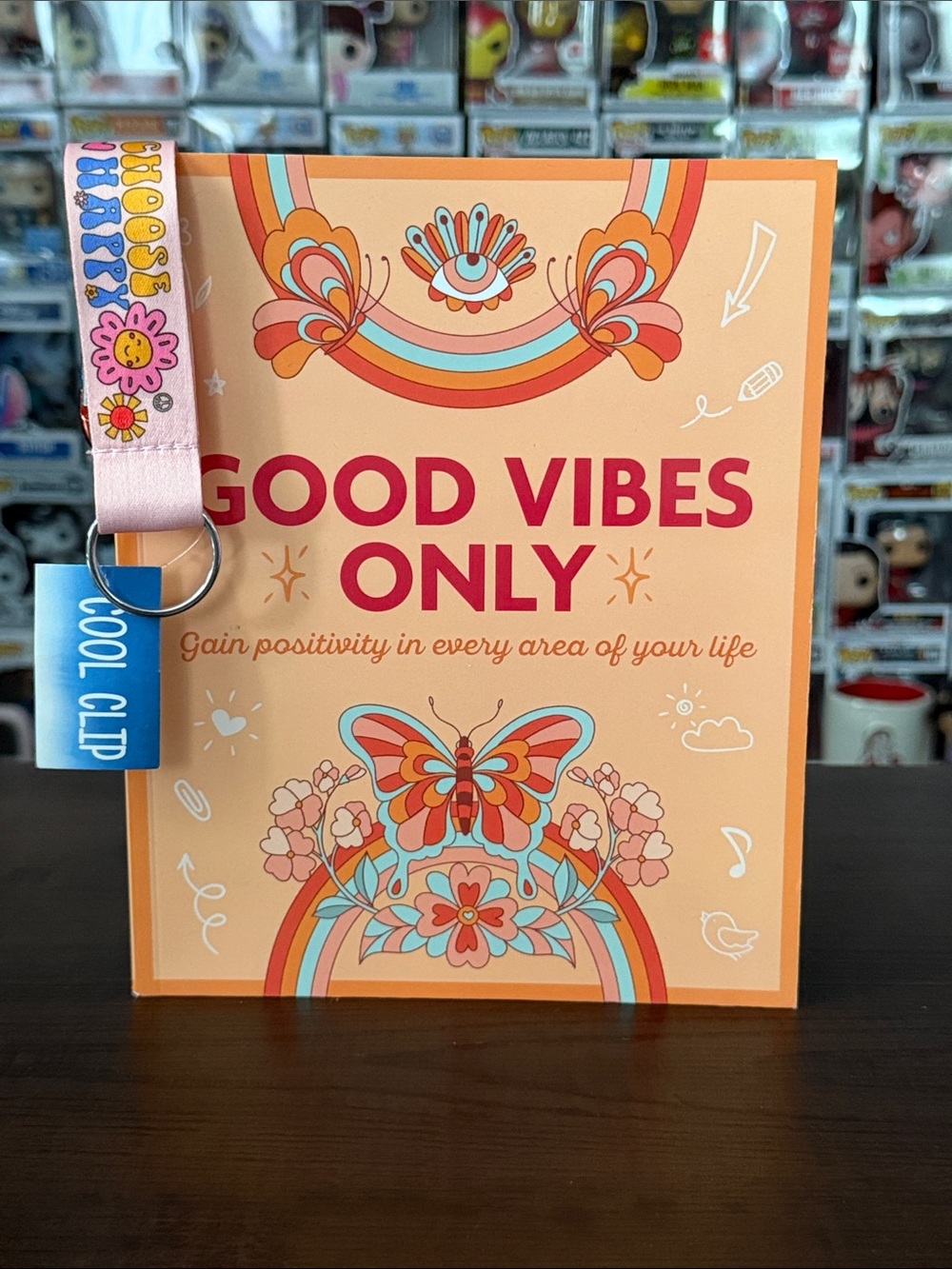 Good Vibes Only Journal & Keychain Bundle